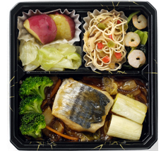 ヘルシー食「さわらの中華あんかけセット」